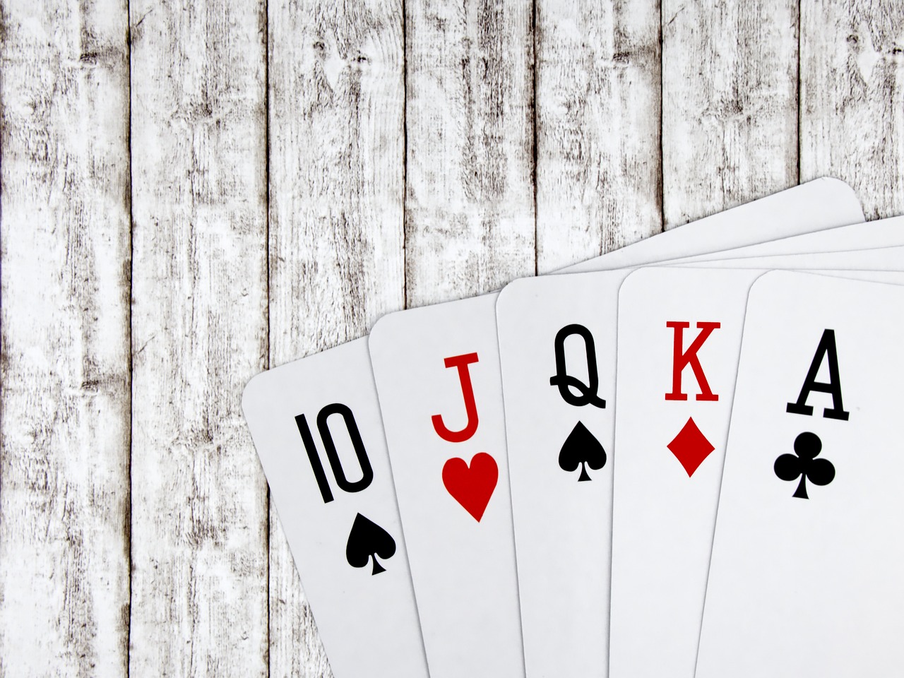 Poker online card game played over Internet
